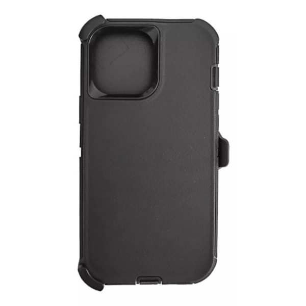 Defender stöttåligt fullständigt skyddande fodral med bältesklämma för IPhone 13 Pro Max
