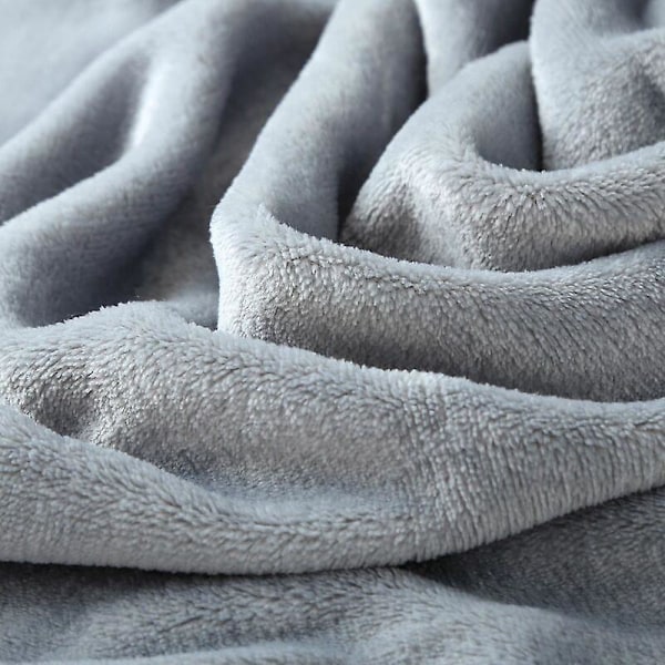 Fleece Tæppe 150x200 Stor Størrelse Sofa Plaid Stor Størrelse Flannel Tæppe Fleece Tæppe 150x200cm Fleece Tæppe - Ultra Blød Sengetæppe - (Vaskbar