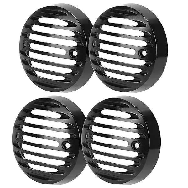 4 stk. Blinklysbeskytter Retro CNC Indikator Grill Passer til Royal Enfield Classic 500