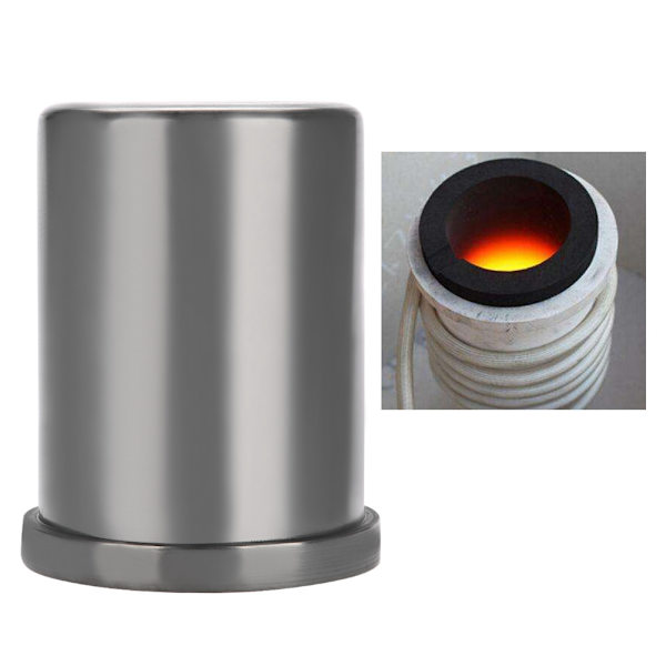 Grafittdigel Metall Smelting Gull Sølv Skrap Ovn Støpeform Smelte (3 kg)