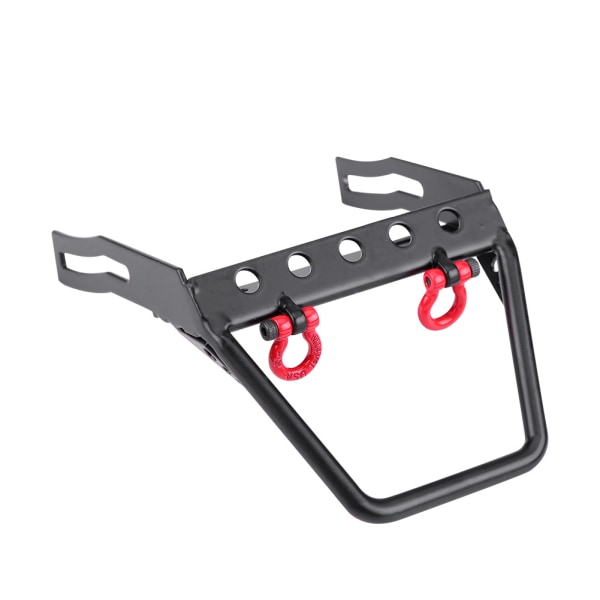RC Crawler Stål främre stötfångare Vinschfäste för Axial SCX10 1/10 fjärrkontrollbil (platt)
