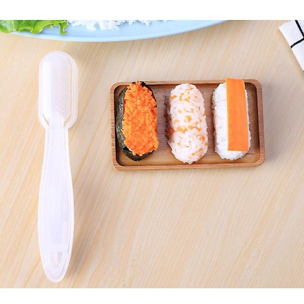 2 st Sushiformar, Köks Bento Sushiform Verktyg Kvadratisk Risboll DIY Matlagningsverktyg för Restauranger Matlagning Camping
