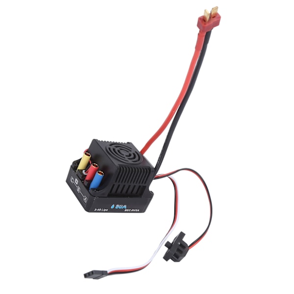 RC 80A børsteløs vanntett ESC elektronisk hastighetskontroller for 1/8 RC biloppgraderingsdeler