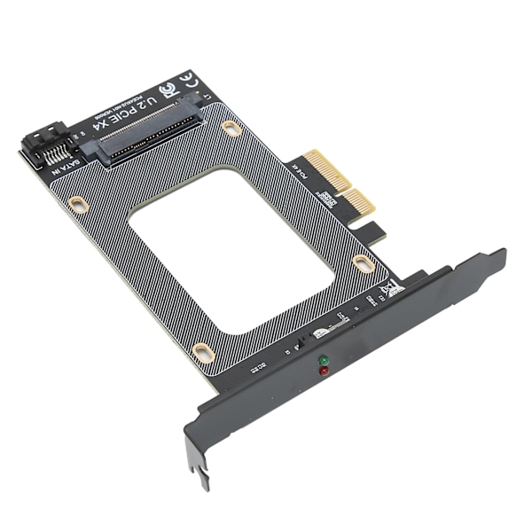 Adapterkort PCI‑E 4X til U.2 SFF‑8639 til SSD High Speed Transmisson-udvidelseskort