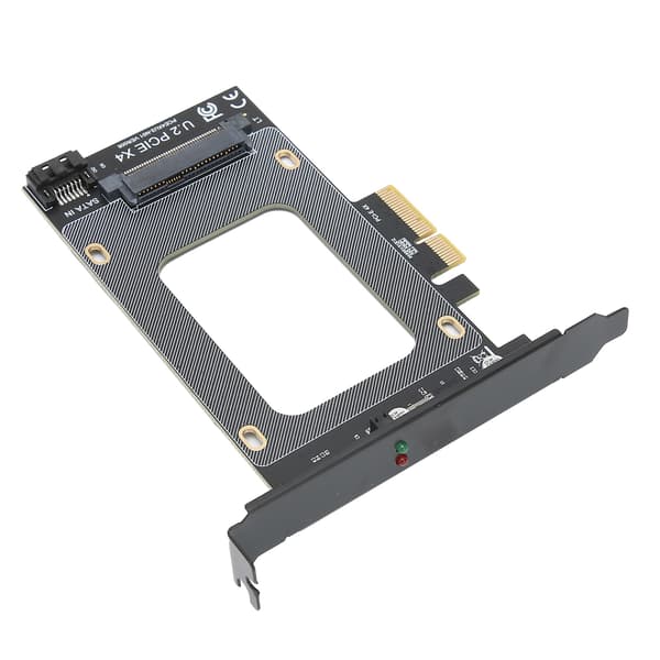 Adapterkort PCI‑E 4X til U.2 SFF‑8639 til SSD Høyhastighets overføringsutvidelseskort
