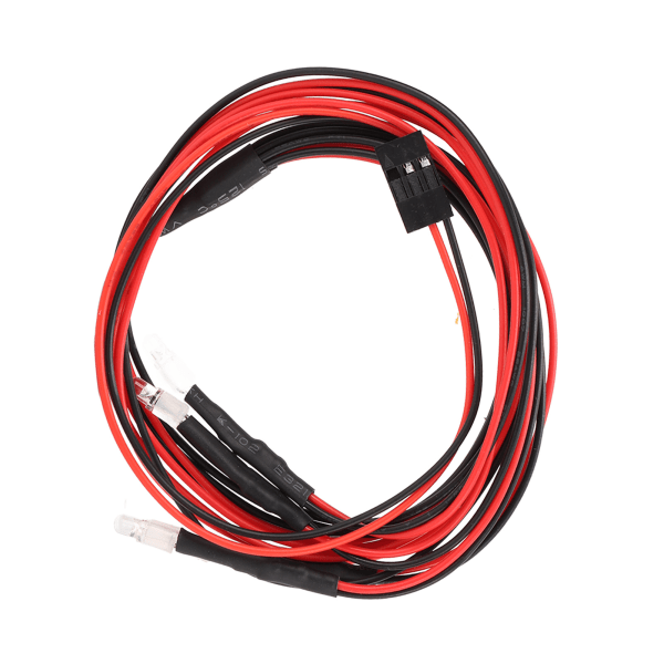 RC-strålkastare LED Stabil prestanda 3mm Universal fjärrkontroll modellbilslampor