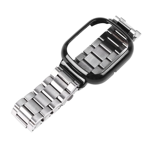 Udskiftningsurrem forhindrer ridser Rustfrit stål Smart Watch-etui med rem til Honor 4
