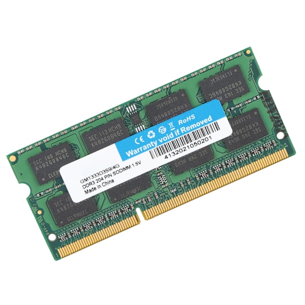DDR3 RAM 2/4GB 1333MHz 204Pin Låg feber Stabilt Kompatibelt Minneskort för Butiksutbyte Data4GB
