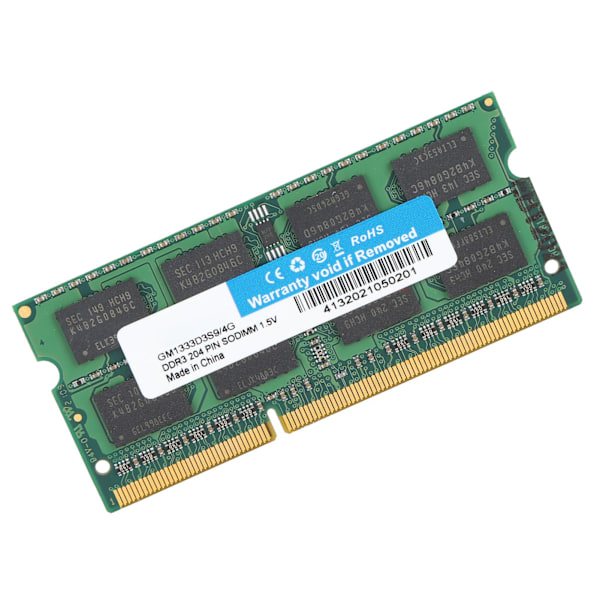 DDR3 RAM 2/4GB 1333MHz 204Pin matalan kuumeen vakaa yhteensopiva muistikortti Store Exchange Data4GB