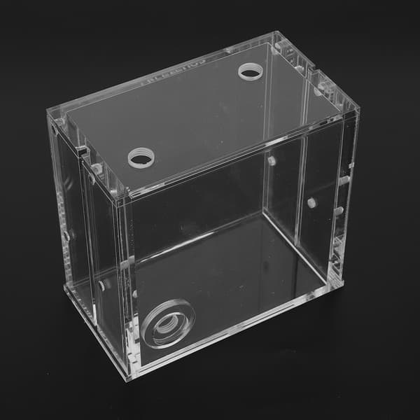 1.25L Vandkølingstank Kølereservoir Helt Transparent Akryl Computertilbehør