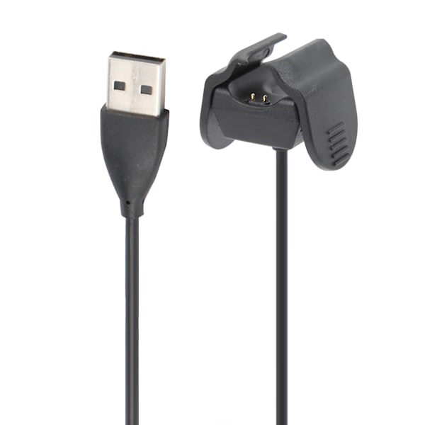 Smart Armbånd Opladerkabel Armbånd Klip på Opladerledning Sort til Xiaomi Band 5Sort