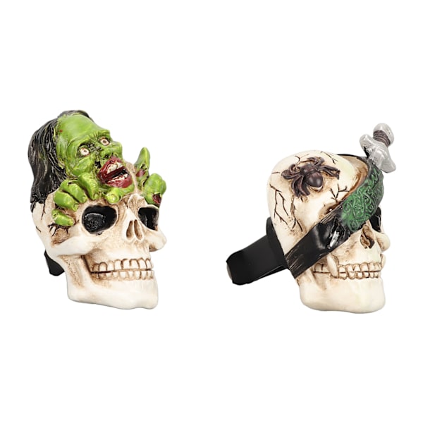 2 st Car Skull Freshener Clip Universal Design Resin Car Air Fresheners Vent Clips Dekor