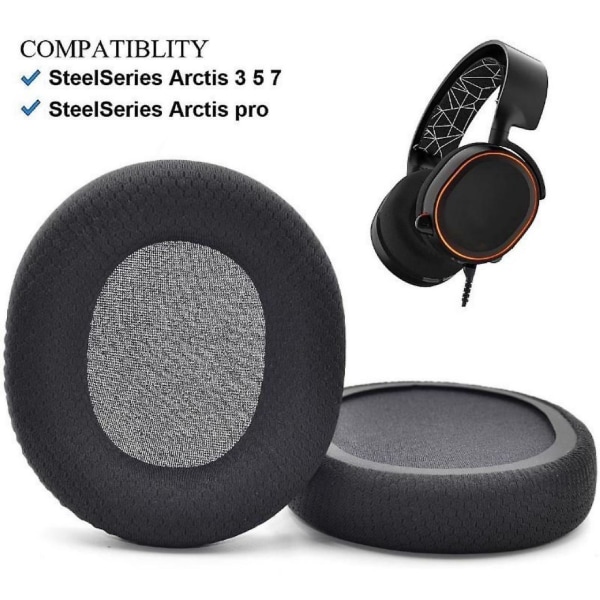 Øreputer Kompatible med Steelseries Arctis 3 5 7 Gaming Headset