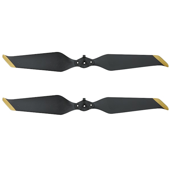 2 st Propeller Lågbrus Lätt Propeller Tillbehör Passar för Mavic AIR 2 DroneSvart Guld Kant