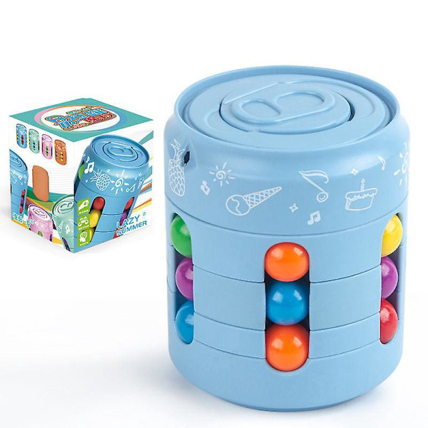 Fidget Cube Pärlor Kopp Finger Roterande Magisk Bönor Avkoppling Leksak