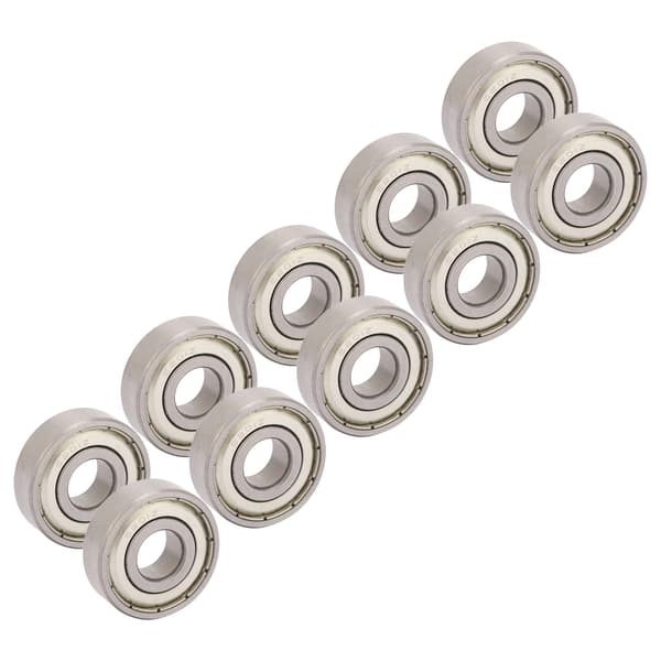 10 st 6201z Kullager i lagerstål med djupt spår 12 mm