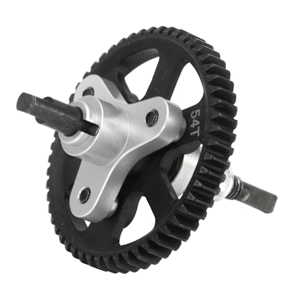 Differential Slipper Clutch 54T Aluminium Stål Differential Gear Slipper Clutch för Traxxas Slash 4x4 1/10 RC Bil Silver