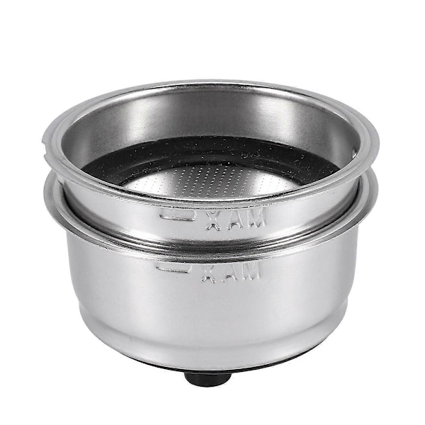 Kaffefilterkorg i rostfritt stål för hemmakontor (2-pack)