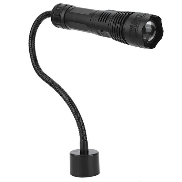 2 i 1 USB uppladdningsbar LED-ficklampa arbetsljus med magnetisk bas för CNC-fräsmaskin