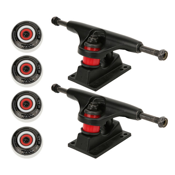 Kvalitets Dubbel Warped Skateboard Hjul Fäste Bro Set Kit Tillbehör Kombination
