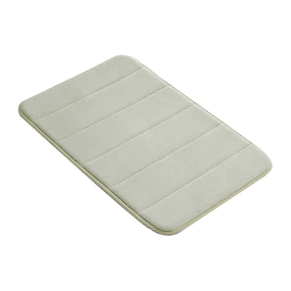 Tjock Korall Sovrumsmatta Hem Minnesskum Absorberande Sammet Vatten