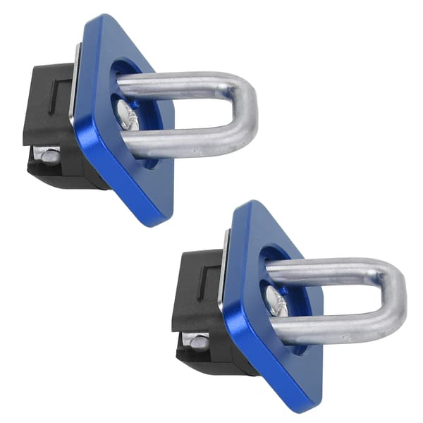 2 stk. surringsankre i rustfrit stål til lastbilssider, erstatning for Chevy Silverado ColoradoBlue