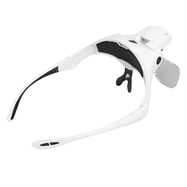 Päänauhan suurennuslasi, High Definition 5H Kovuus Ladattava Hands Free - Suurennuslasi 4 LED-valolla