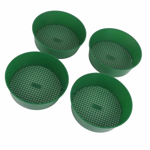 4 stk. Plastik Have Mesh Havearbejde Si Succulent Planter Sand Sten Filter Værktøj