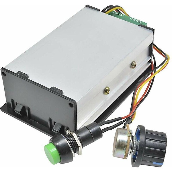 PWM DC Motorvarvtalsregulator (PWM) DC 6-60V 12V 24V 36V 48V 30A Justerbar Motorvarvtalsregulator