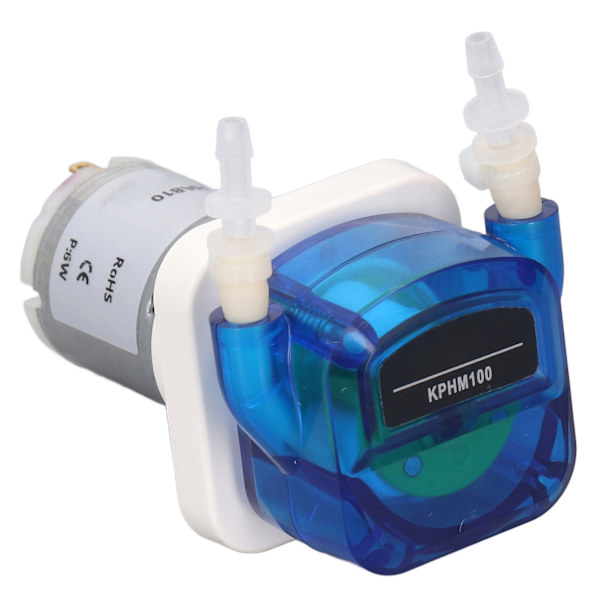 Mini peristaltisk pumpe 180 ml per minutt 6W selvpumpende væskedoserings pumpe for laboratorium 12V