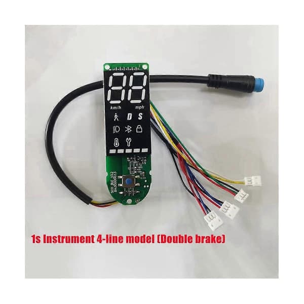 Electric Main Board LED Display Dashboard for 1S Electric Scooter Parts As shown