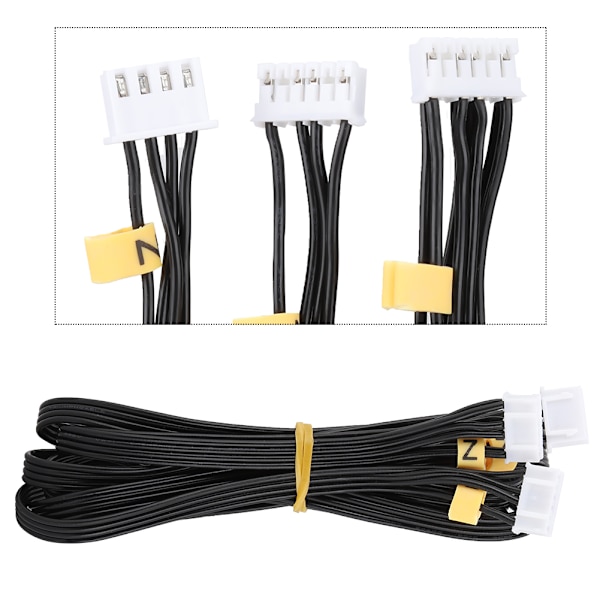 3D-printer stepmotorkabel Dobbelt Z-akse motorstik Tilbehør til CR-10