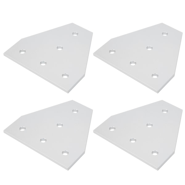 203040 T Form skarvplatta Aluminiumlegering 5-håls skarvfäste för aluminiumprofil3030T