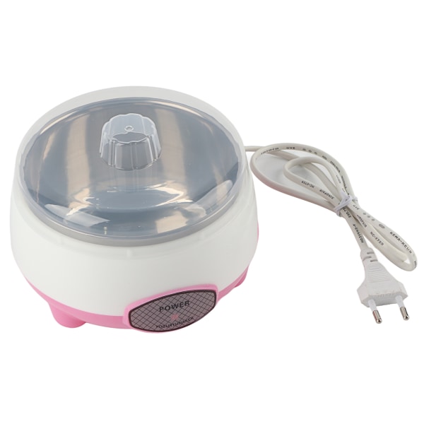 15W 1L Mini Yoghurt Maker 360° Varme Automatisk Yoghurt Making Machine for Home EU Plugg 220V Rosa