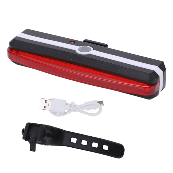 Rear Bike Light One Line Bicycle Tail Light Cycling Light 500mAh USB Rechargeable for Night Riding Safety