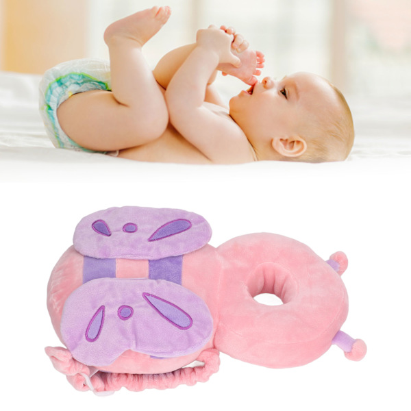 Baby Safety Hodebeskytter Ryggsekk - Polstret Småbarns Crawling Walking Safety Pute (Type A, 30 cm / 11.8in) Type A