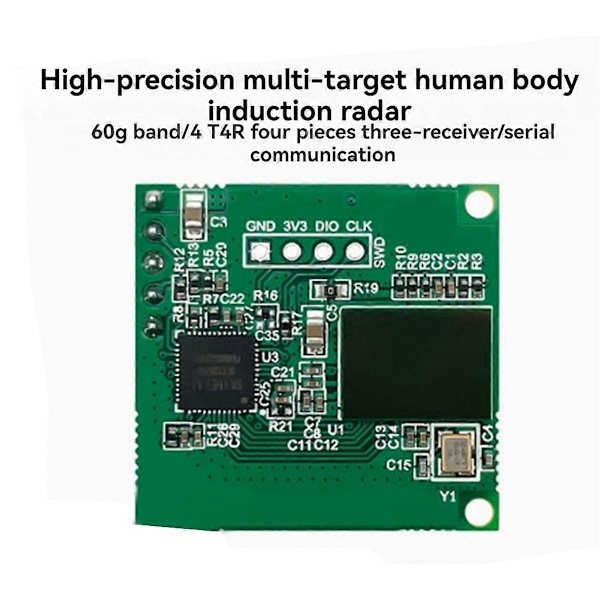 LD6001A 60GHz mmWave Radarsensormodul 4T 4R Låg Effekt