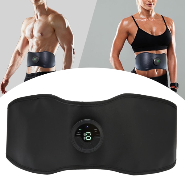 EMS Electric Body Slimming Belt - Ultimate abdominal muskel toner og fitness muskelstimulator