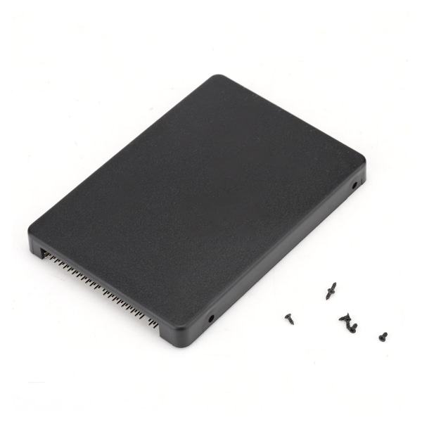 Harddiskboks mSATA SSD til IDE 2,5 tommer PATA / IDE Parallel Port Hard Disk Box (sort)