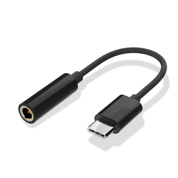 2 in 1 Type C - 3,5 mm:n ääniliitäntäjakajakaapeli Type C -ääniliitäntäsovitinkaapel