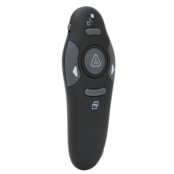Presentasjonsklikker Ergonomisk håndholdt 2,4 Ghz trådløs presentatørfjernkontroll med trådløs mottaker for talemøteklasse
