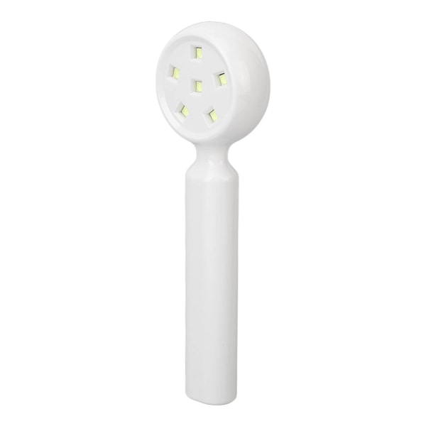Håndholdt neglelampe Hurtigtørrende 6 lyschips 2 timer genopladeligt LED UV neglelys 18W