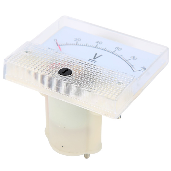 Pointer DC Voltmeter Panel Volt Spændingsmåler Måleinstrument 85C1 DC 0~100V