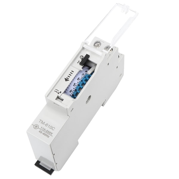 Time Switch Høj nøjagtighed 1P Rail Intelligent Timing Switch til gadelys TM610C 220V