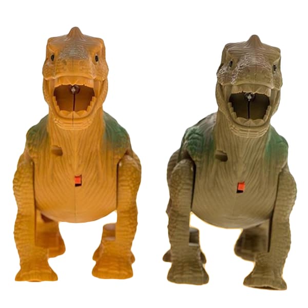 Elektrisk gående dinosaur Lys Lyd Leker Dyr Modell for barn