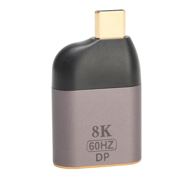 USB C til DisplayPort-adapter 8K 60Hz 8,1 Gbps HBR3 DisplayPort-konverter til OS Tablet Pro til Dell XPS