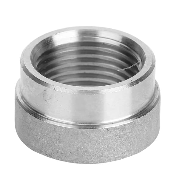 O2 oksygensensor trinnvis innfelt mutterbung passer for M18 X 1,5 gjenger - 304 rustfritt stål