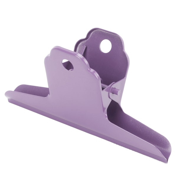 Metal Binder Clip Metal Material Stærk Greb Holdbar Stor Størrelse Kontor Mappe Clip til Hjem Skole Kontor Lilla