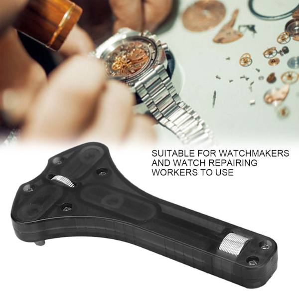 Three Jaw Watch Back Case Cover Öppnare Batteri Changing Watch Reparationsverktyg Tillbehör