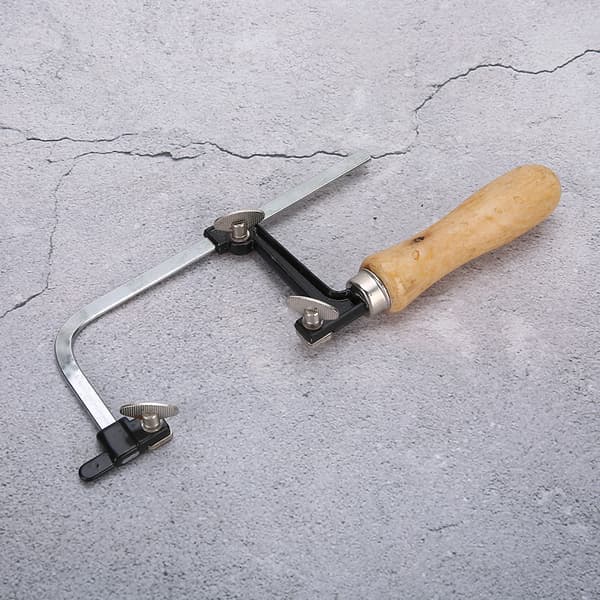 Bærbar Savbue DIY U-formet Savbue Smykkefremstilling Bearbejdningsværktøj (Fast)